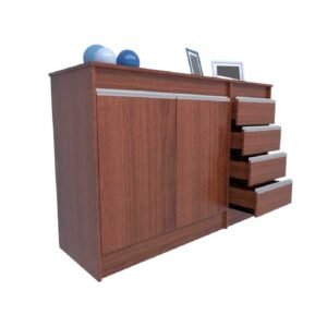 BAHIUT 136CM TV LED 4 CAJONES 2 PUERTAS COD. 7000