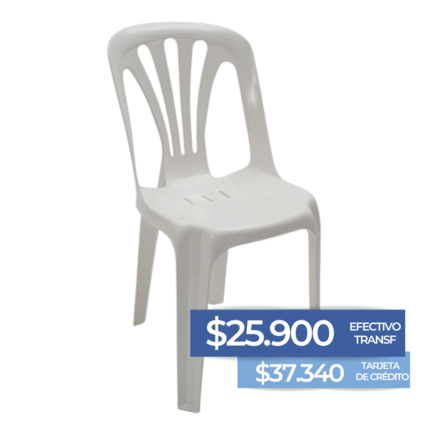 SILLA PLASTICO NIKOLAS APILABLE