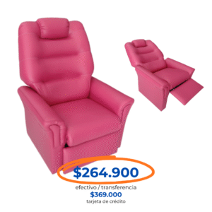 SILLON POLTRONA FRIDA CUERINA COLORES VARIOS