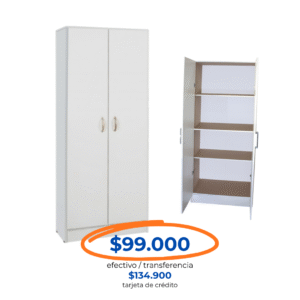 ORGANIZADOR MULTIUSO 2 PUERTAS 3091 BLANCO