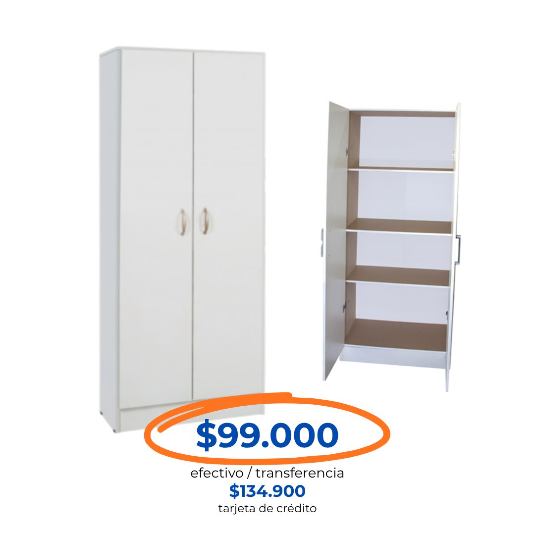 ORGANIZADOR MULTIUSO 2 PUERTAS 3091 BLANCO