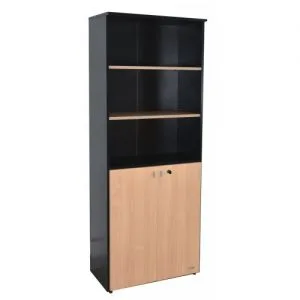 BIBLIOTECA ALTA 2 PUERTAS BAJAS 530
