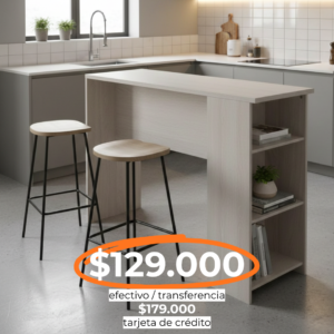 BARRA DESAYUNADOR 3 ESTANTES COD. 570