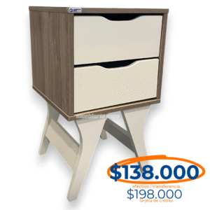 MESA LUZ 2 CAJONES WINCO BALTICO