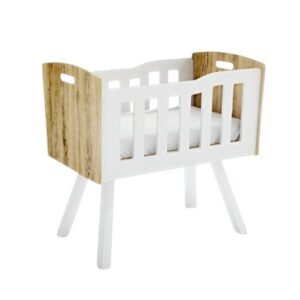 CUNA COLECHO CON BARANDA DESLIZABLE NORDIC N80