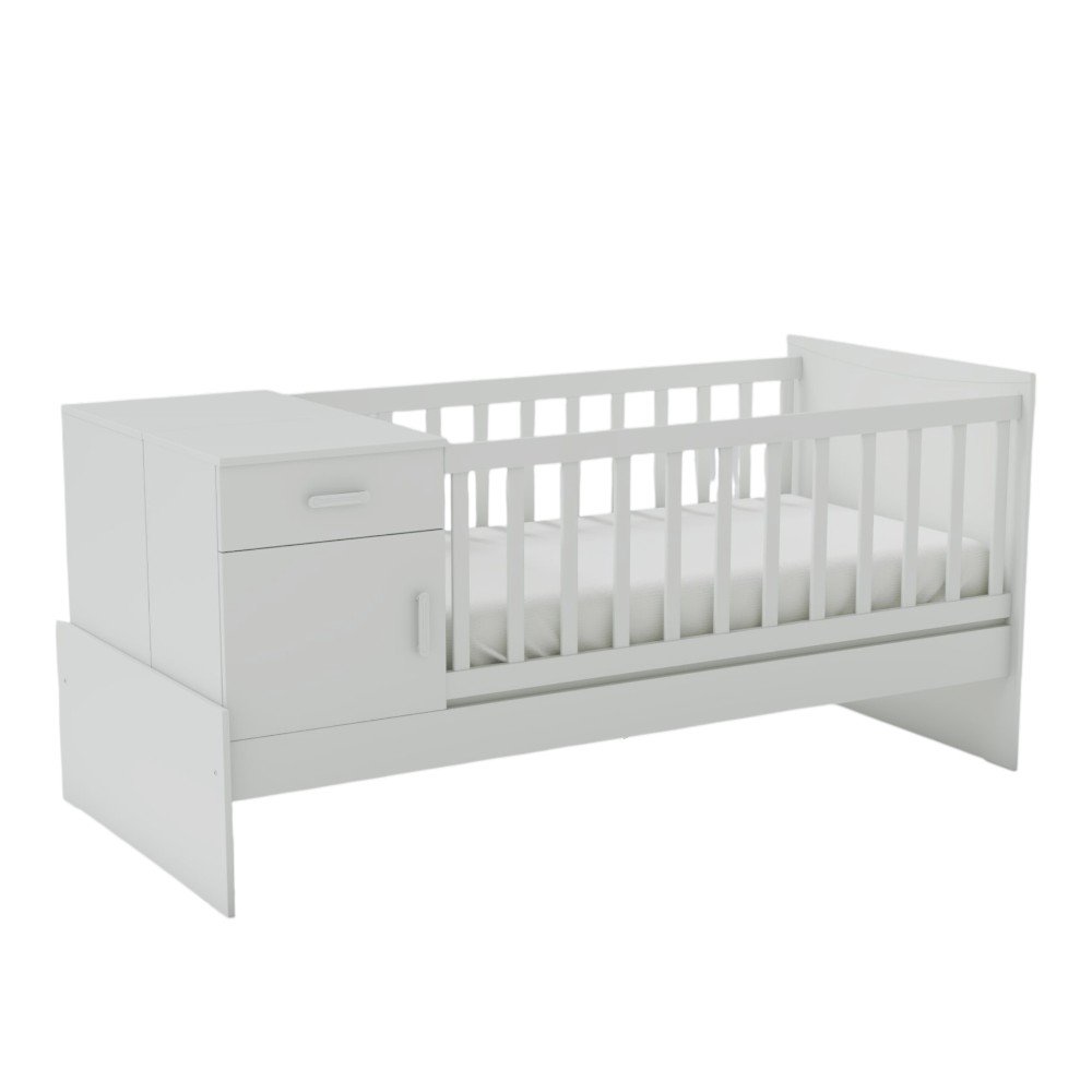 CUNA FUNCIONAL SIN CARRO EKO400 BLANCA LISA