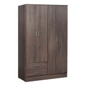 PLACARD TANA ECO 113X182X47CM 4 PUERTAS 2 CAJONES MOCCHA
