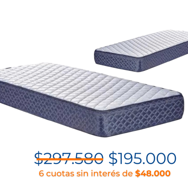 COLCHON 80X190CM LUJO 23CM