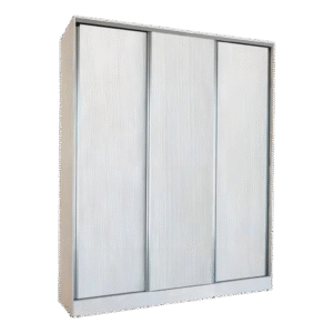 PLACARD LIVORNO 180CM PREMIUM CON ESPEJO GRIS ANDINO