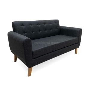 SILLON DOS CUERPOS MILO CITY PLOMO