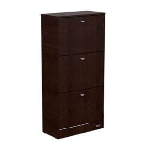 ZAPATERO KABUL 15 PARES 3 PUERTAS TABACO 56508