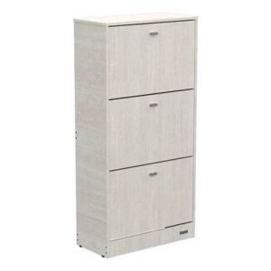 ZAPATERO KABUL 15 PARES 3 PUERTAS GRIS ANDINO 56511