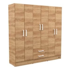 PLACARD KABUL 6 PUERTAS 2 CAJONES NEBRASKA NATURAL