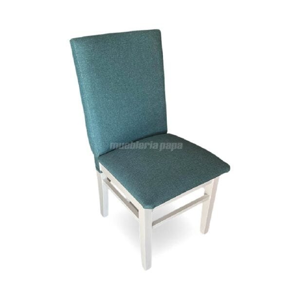 SILLA PINO AURORA PINO BLANCO 1414 MAFIA AZUL