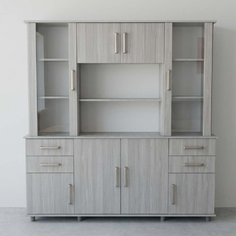MODULAR 185CM 8 PUERTAS 4 CAJONES JACARANDA 201