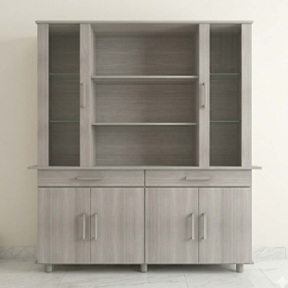 MODULAR 160CM 6 PUERTAS 2 CAJONES JACARANDA 203