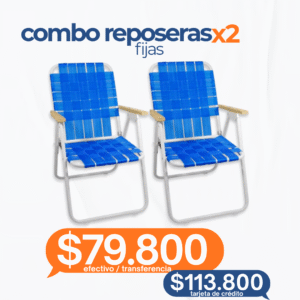 COMBO X2 REPOSERA CAÑO FIJA