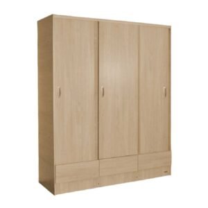 PLACARD 181X55X222CM 3 CORREDIZOS 3 CAJONES 633 VARIEDAD DE COLORES