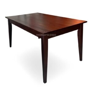 MESA COMEDOR PINO ESCANDINAVA 150X90CM 148 CAOBA
