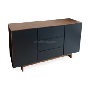 BAHIUT DOBEL AMBAR GRIS 1116 150x85x45cm