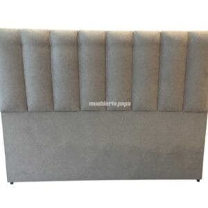 RESPALDO BASTONADO QUEEN (180cm) TAP. PREMIUM PANA ANTIMANCHAS MASTIC