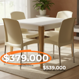 JUEGO DE COMEDOR SOHO