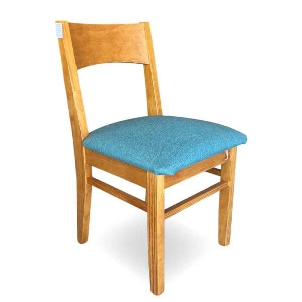 SILLA GIOVA PINO MIEL CLARO 1402 MAFIA AZUL