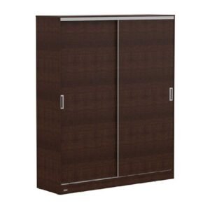 PLACARD KABUL + BAULERA 2 PUERTAS CORREDIZAS 180 178X183X54 TABACO