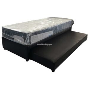 CARRICAMA 1 PLAZA + COLCHÓN QUANTUM (80cm)