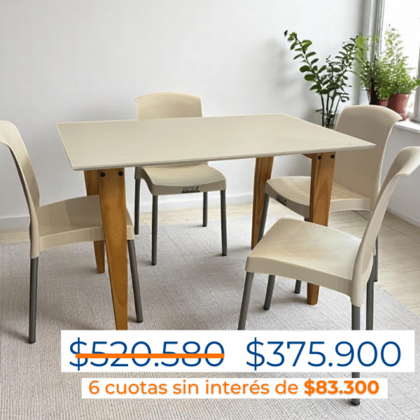 JUEGO DE COMEDOR SOHO