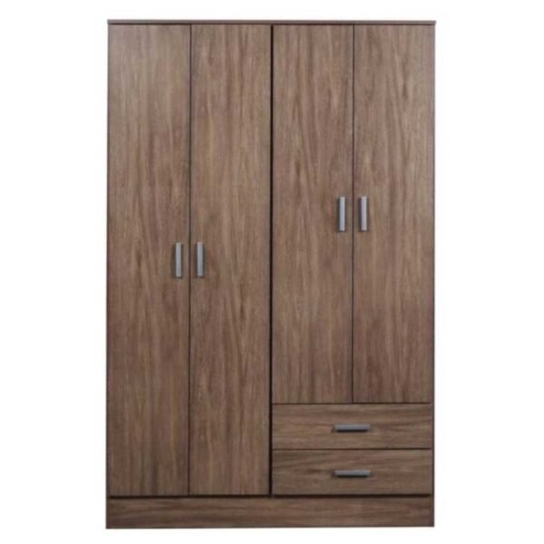 PLACARD TANA PLUS 113X182X47CM 4 PUERTAS 2 CAJONES MOCCHA
