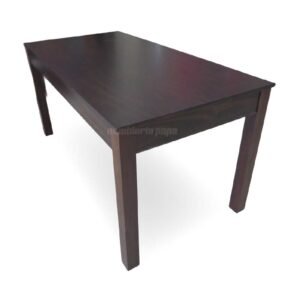 MESA COMEDOR MADERA 160X80CM OLIVIA 1308 CASTAÑO