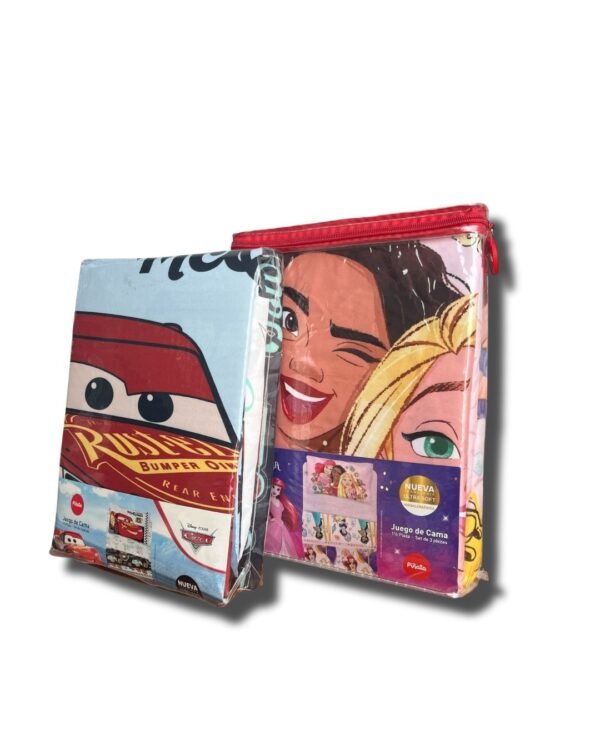 JUEGO DE SÁBANAS INFANTILES - PERSONAJES VARIOS