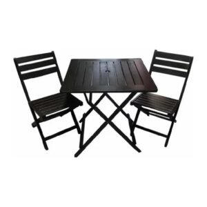 COMBO: MESA PLEGABLE + 2 SILLAS