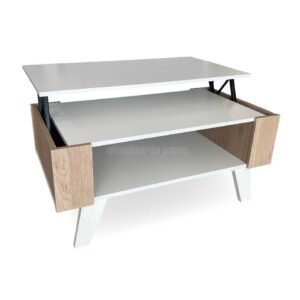 MESA CENTRO TAPA LEVANTADIZA  ESCANDINAVA ROBLE KENDAL COD 205