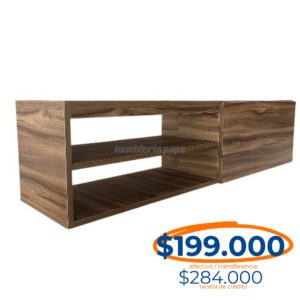 RACK FLOTANTE 140CM TERRACOTA