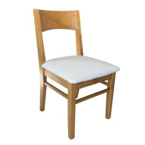 SILLA GIOVA MIEL CLARO 1402 CUERINA CHAMPAGNE