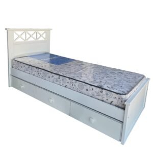 CAMA 1 PLAZA INFINITY CRUCES CON CAJONERA