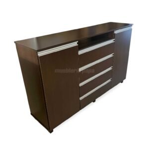 BAHIUT 4 CAJONES, 2 PUERTAS WENGUE 160 - COD 103