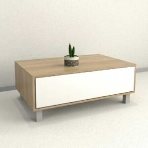 MESA LIVING 91X36X60 CON CAJÓN 2021 OLMO/EVEREST