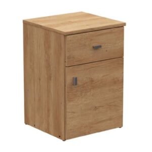 MESA DE LUZ SEUL 1 PUERTA 1 CAJON GRIS ANDINO